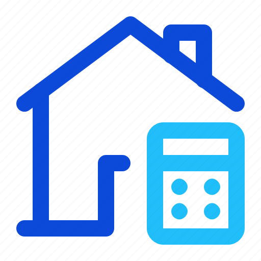 Calc, calculator, house, home, buy icon - Download on Iconfinder