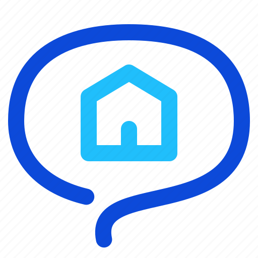 House, home, discussion, talk, chat icon - Download on Iconfinder