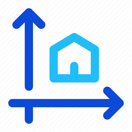 House, size, measurement icon - Download on Iconfinder