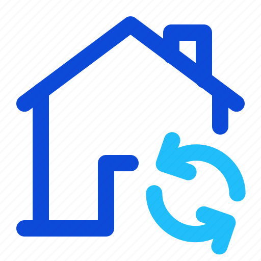 Refresh, renovate, repair, house, home icon - Download on Iconfinder