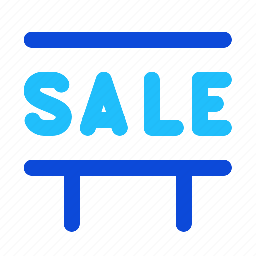 Sale, sign, house, real estate icon - Download on Iconfinder