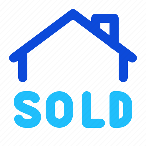 Sold, house, real estate icon - Download on Iconfinder