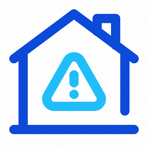 House, home, alarm, attention, warning icon - Download on Iconfinder