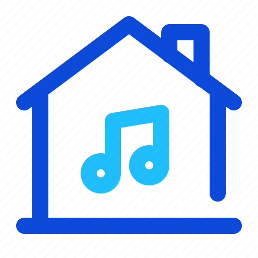 Smart, house, audio, system icon - Download on Iconfinder