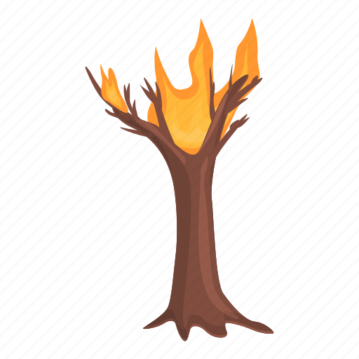 Burning, forest, disaster, fire icon - Download on Iconfinder