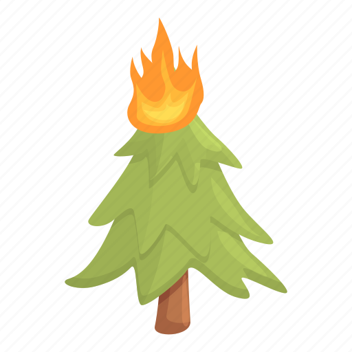 Fir, tree, flame, forest icon - Download on Iconfinder