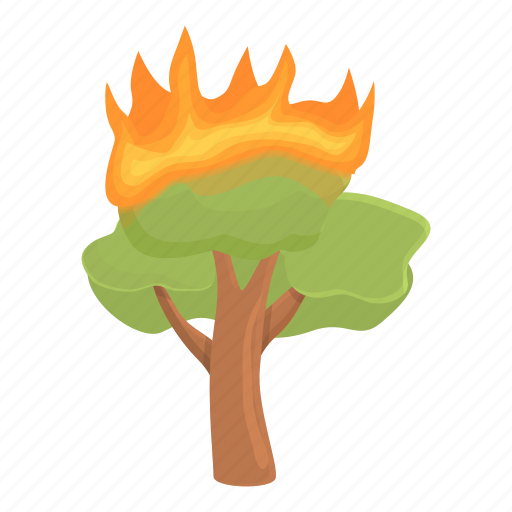 Young, tree, burning, person icon - Download on Iconfinder