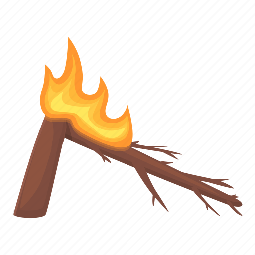 Old, tree, burning icon - Download on Iconfinder