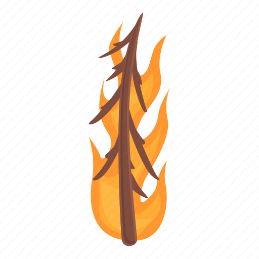 Burning, fir, tree icon - Download on Iconfinder
