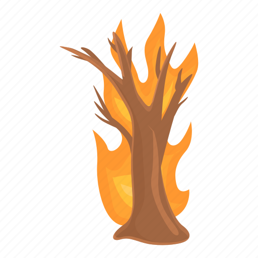 Burning, forest, tree icon - Download on Iconfinder