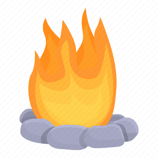 Burning, bonfire, hot, campfire icon - Download on Iconfinder