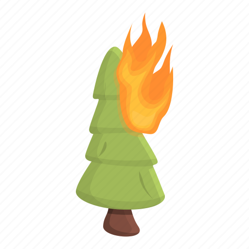 Wildfire, fir, tree, forest icon - Download on Iconfinder
