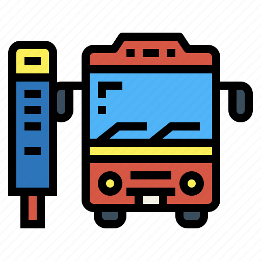 Buildings, bus, station, stop, transportation icon - Download on Iconfinder