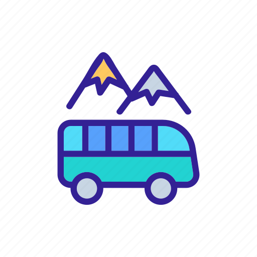 Among, bus, date, mountains, ticket, tour, trip icon - Download on Iconfinder