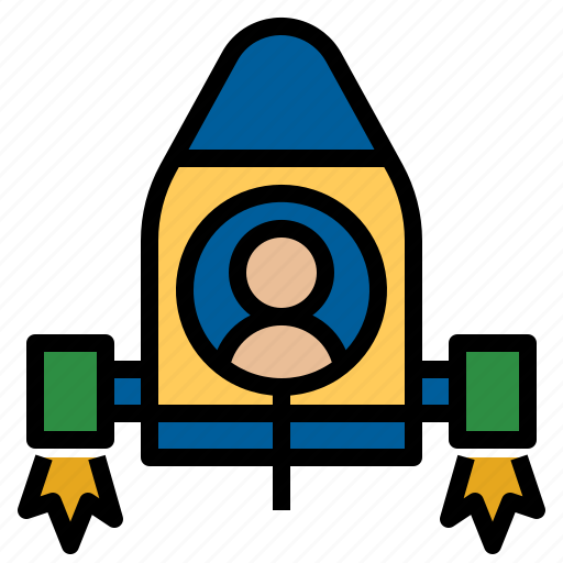 Leader, leadership, rocket icon - Download on Iconfinder