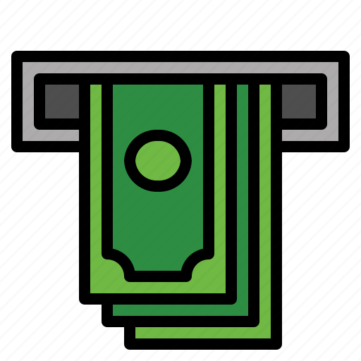 Atm, money, bundle icon - Download on Iconfinder