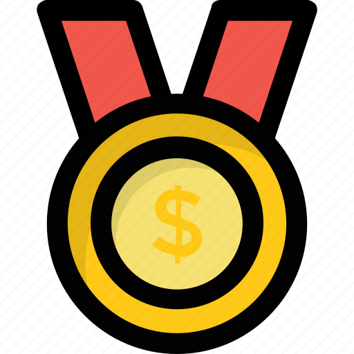 Award, emblem, gold medal, medal, winner icon - Download on Iconfinder
