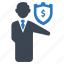 business, finance, insurance, marketing, protection, security, shield icon 