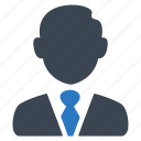 avatar, business, businessman, man, person, user