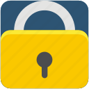 lock, padlock, secure, security