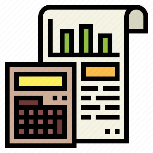 Accounting, calculator, document, finance icon - Download on Iconfinder
