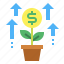 business, growth, money, plant