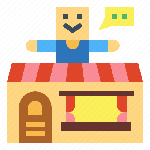 Business, commerce, owner, shop icon - Download on Iconfinder