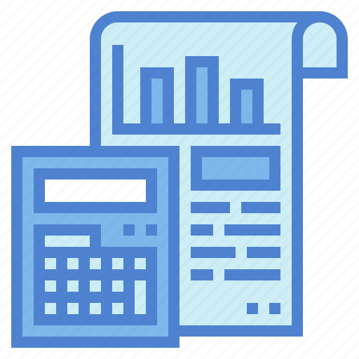Accounting, calculator, document, finance icon - Download on Iconfinder