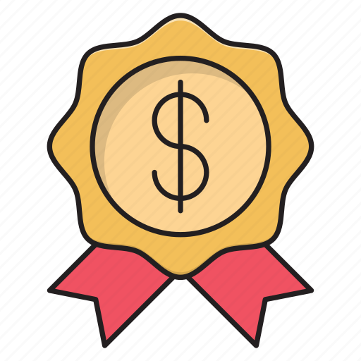 Badge, business, dollar, medal, money icon - Download on Iconfinder