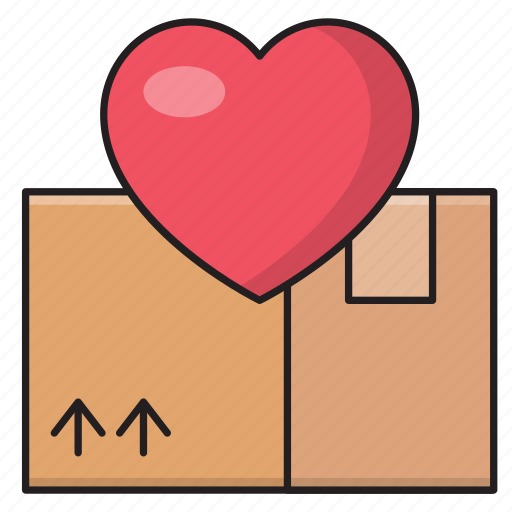 Box, delivery, favorite, like, parcel icon - Download on Iconfinder