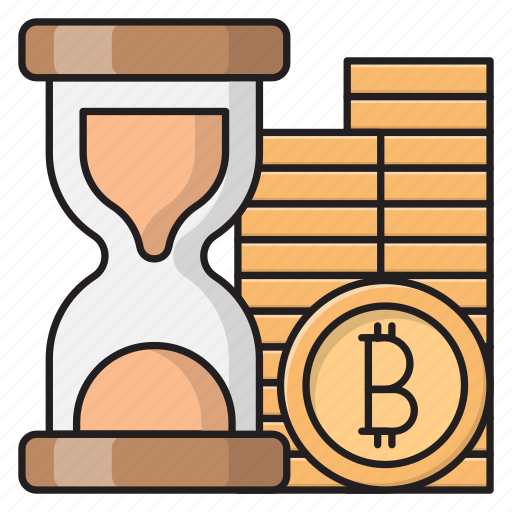 Bitcoin, deadline, hourglass, sandglass, stopwatch icon - Download on Iconfinder
