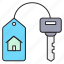 house, key, keychain, lock, protection 
