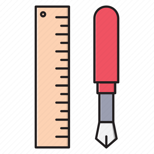 Design, measure, pen, pencil, ruler icon - Download on Iconfinder
