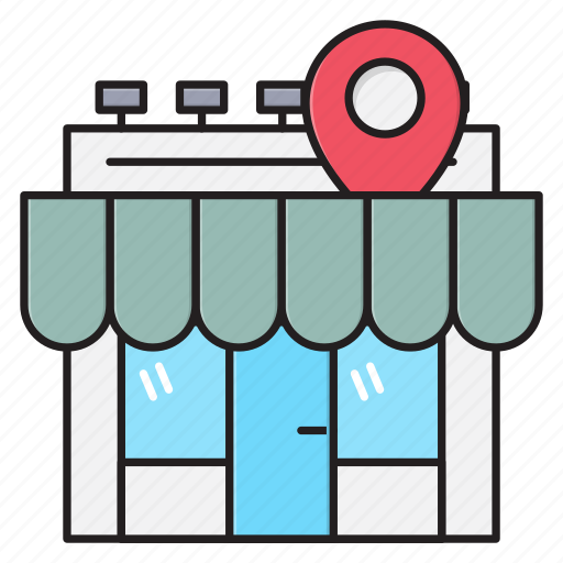 Location, map, marker, shop, store icon - Download on Iconfinder