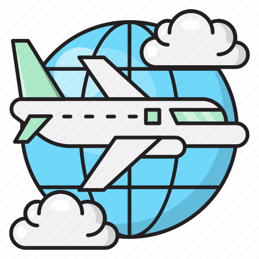Flight, global, tour, travel, world icon - Download on Iconfinder