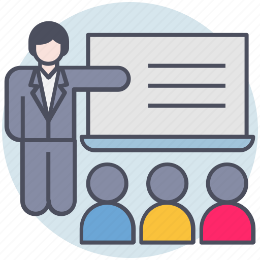 Business, lecture, meeting, presentation, training icon - Download on Iconfinder