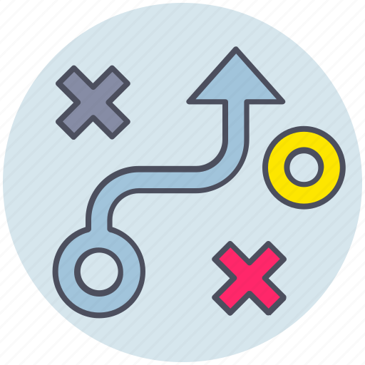 Business, path, planning, strategy, tactics icon - Download on Iconfinder