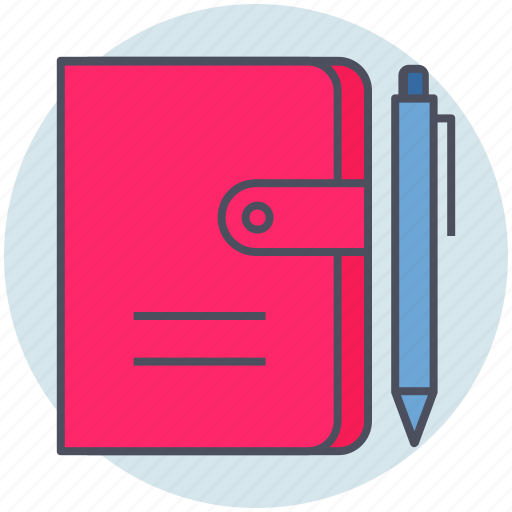 Address, book, business, notebook, pen icon - Download on Iconfinder