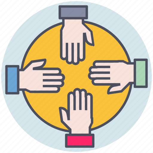 Business, collaboration, hands, team icon - Download on Iconfinder