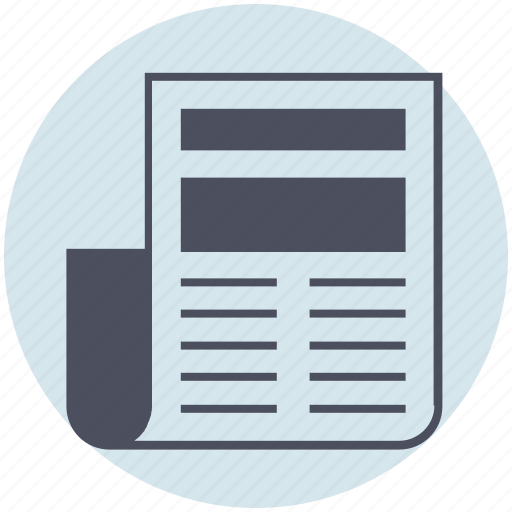 Article, business, media, newspaper icon - Download on Iconfinder