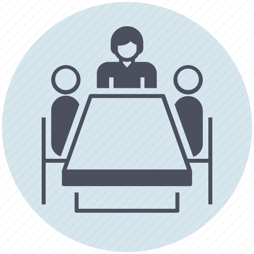 Business, discussion, meeting, office, table icon - Download on Iconfinder