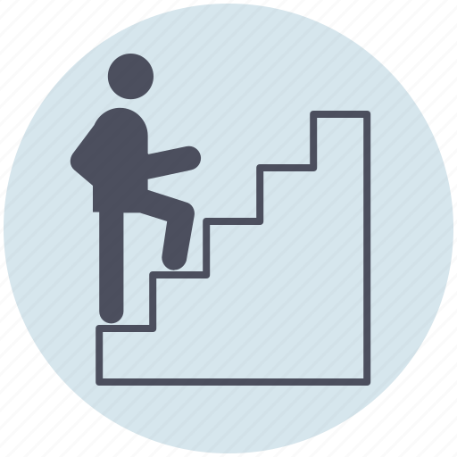 Business, career, employee, stairs, successful icon - Download on Iconfinder