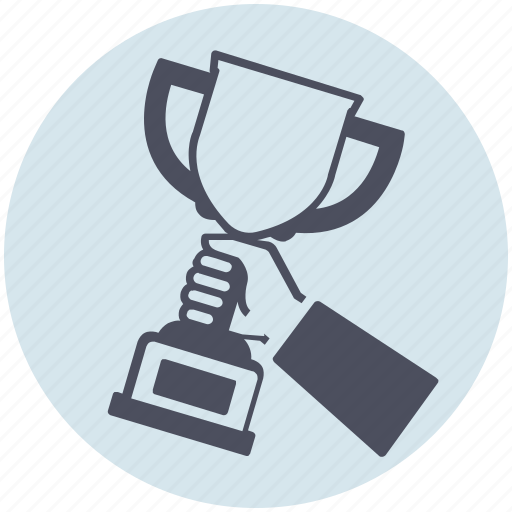 Achievement, business, hand, trophy, winner icon - Download on Iconfinder