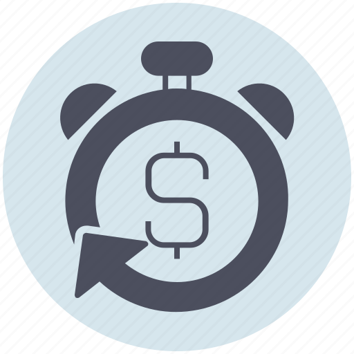 Business, deadline, fast, money, return, stopwatch icon - Download on Iconfinder