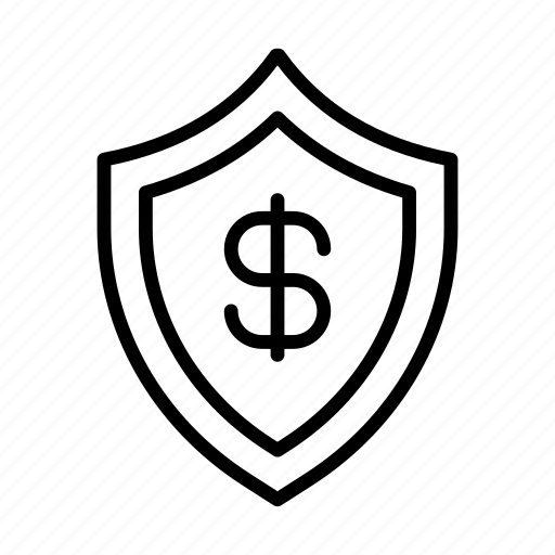 Security, dollar, shield, protection, finance icon - Download on Iconfinder