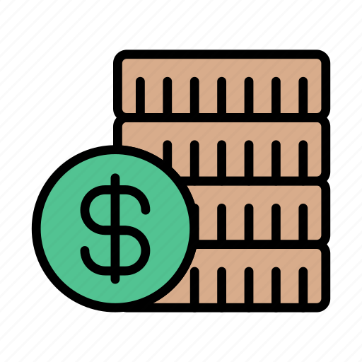 Business, money, coins, dollar, budget icon - Download on Iconfinder