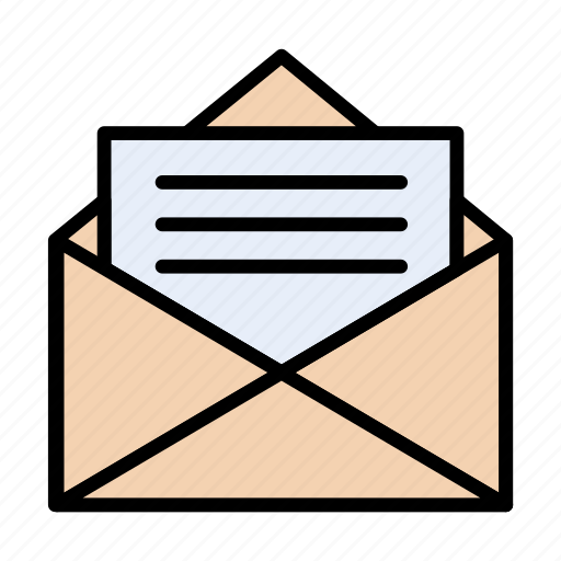 Letter, message, card, open, email icon - Download on Iconfinder
