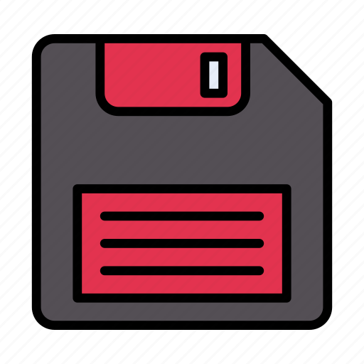 Memory, floppy, diskette, chip, save icon - Download on Iconfinder