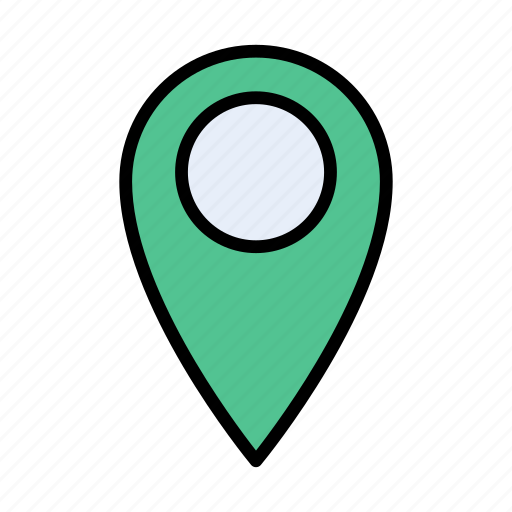 Pin, location, map, navigation, gps icon - Download on Iconfinder