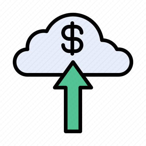 Cloud, budget, business, dollar, upload icon - Download on Iconfinder